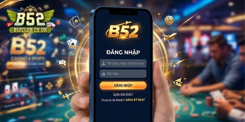 Hướng dẫn đăng nhập B52 trên app nhanh chóng, hiệu quả
