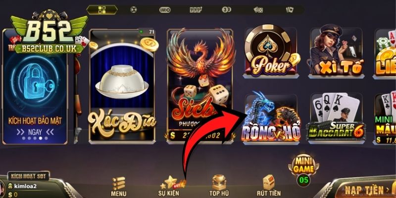 Tìm hiểu về game Rồng Hổ B52