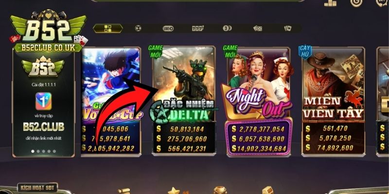 Tổng quan game nổ hũ Đặc Nhiệm DELTA B52